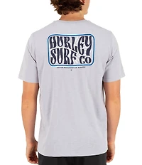 Hurley Skyline Slub Jersey Short Sleeve T-Shirt