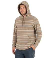 Hurley Striped Long Sleeve Hooded Poncho