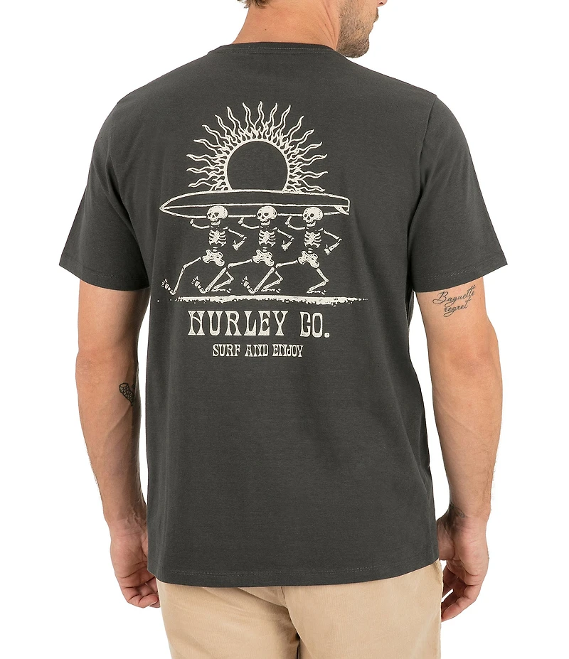 Hurley Struttin Bones Short Sleeve T-Shirt