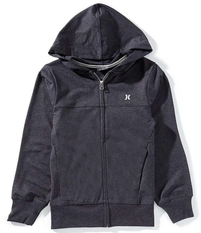 Hurley Big Boys Sunset Long-Sleeve H2O-DRI Hooded Fleece Jacket