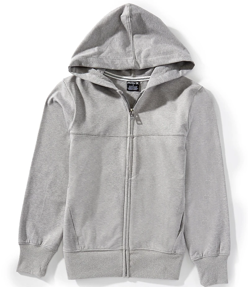 Hurley Big Boys Sunset Long-Sleeve H2O-DRI Hooded Fleece Jacket