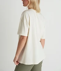 Hurley Sunshine Graphic Coast Short-Sleeve Boyfriend T-Shirt