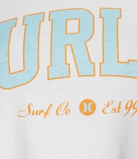 Hurley Surf Hooky Short Sleeve Boxy Cropped T-Shirt