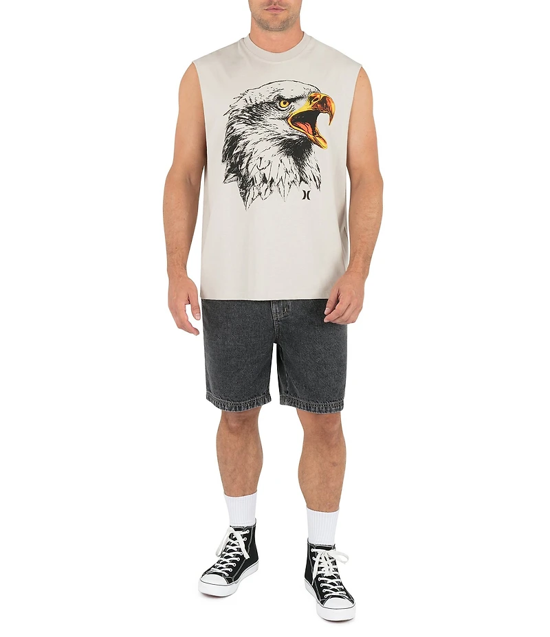 Hurley The Face Of Freedom Muscle T-Shirt