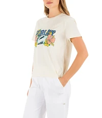 Hurley Tidal Tropical Floral Classic Short Sleeve T-Shirt