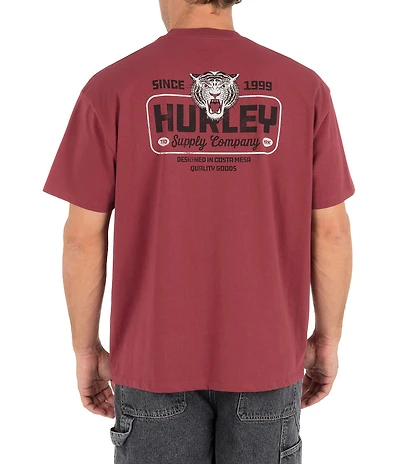 Hurley Tiger Fast Garage Short Sleeve T-Shirt