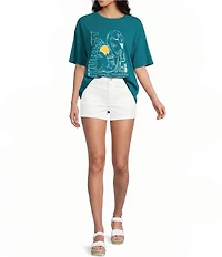 Hurley Tropical Travelers Short Sleeve Boyfriend T-Shirt
