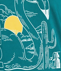 Hurley Tropical Travelers Short Sleeve Boyfriend T-Shirt