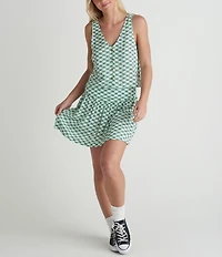 Hurley Venice Geometric Printed Skirt