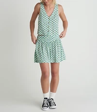 Hurley Venice Geometric-Printed Sleeveless Vest Top