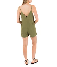 Hurley Wavy Days Sleeveless Romper