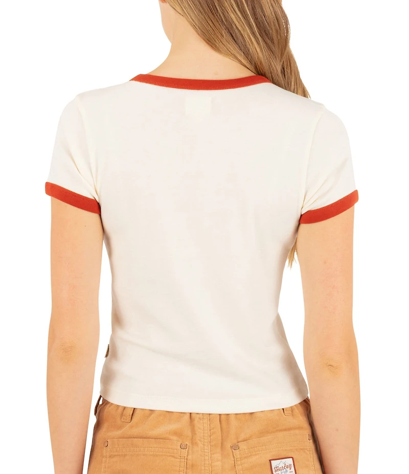 Hurley Wildcat Ringer Short Sleeve T-Shirt