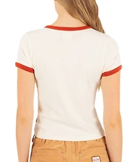 Hurley Wildcat Ringer Short Sleeve T-Shirt