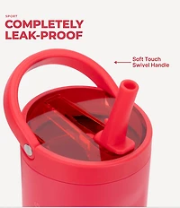 HYDROJUG Flip Straw Sport Bottle, 32-oz