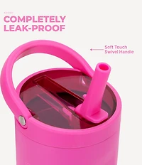 HYDROJUG Flip Straw Sport Bottle, 32-oz