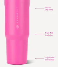 HYDROJUG Flip Straw Sport Bottle, 32-oz