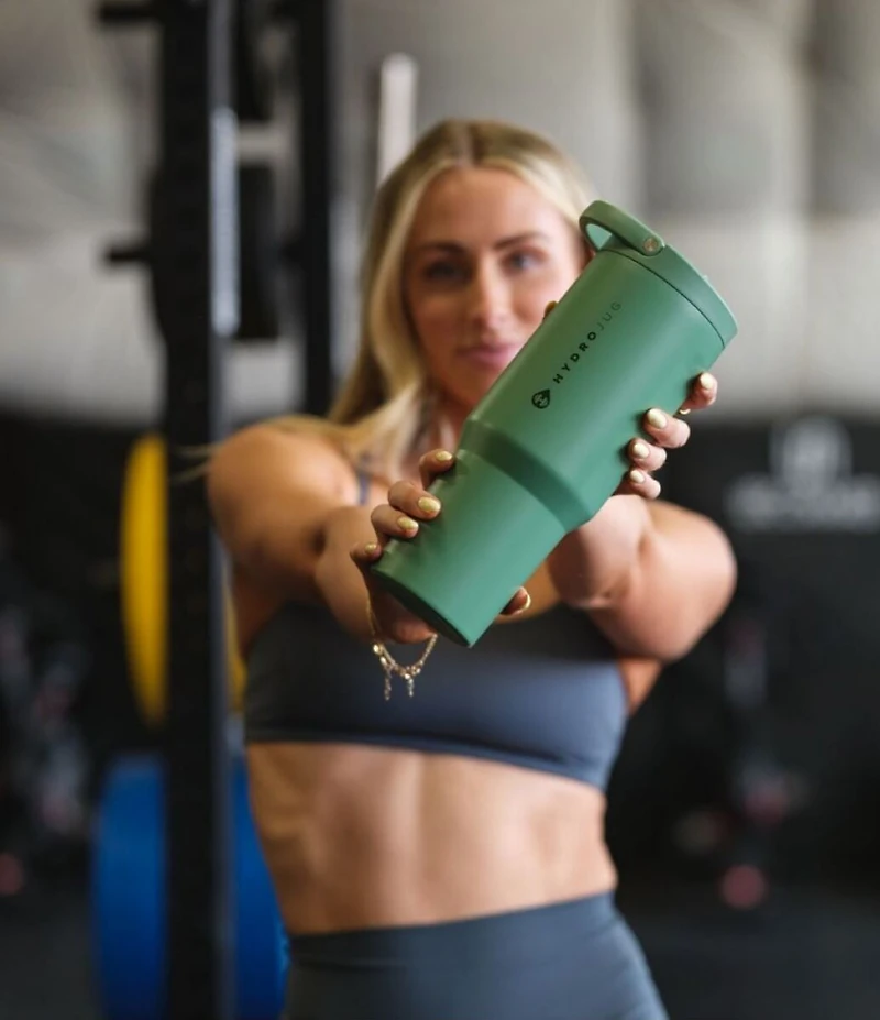 Hydrojug Flip Straw Sport Bottle, 32oz