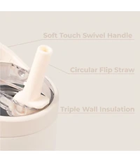 Hydrojug Flip Straw Sport Bottle, 32oz