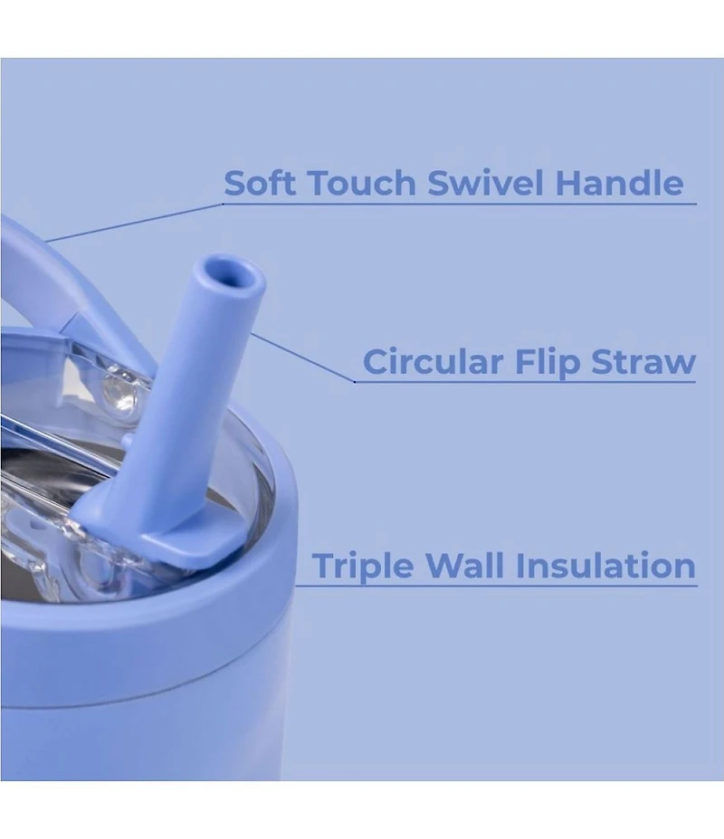 Hydrojug Flip Straw Sport Bottle, 32oz