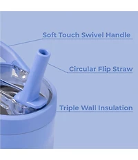 Hydrojug Flip Straw Sport Bottle, 32oz