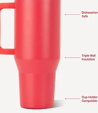 HYDROJUG Flip Straw Traveler, 32-oz.