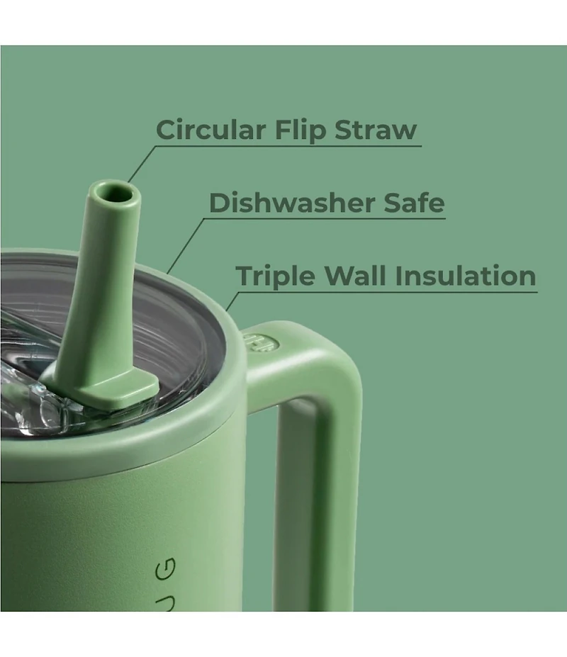 HYDROJUG Flip Straw Traveler, 32oz