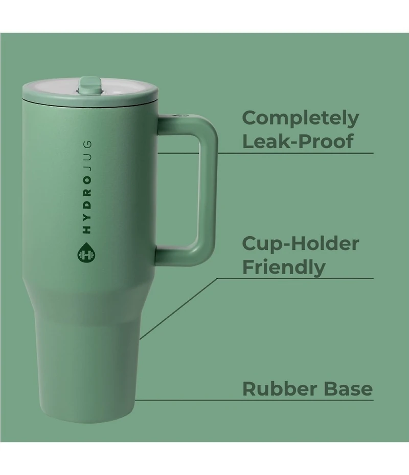 HYDROJUG Flip Straw Traveler, 32oz