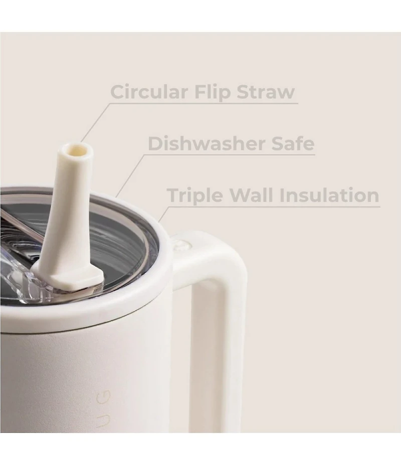 HYDROJUG Flip Straw Traveler, 32oz