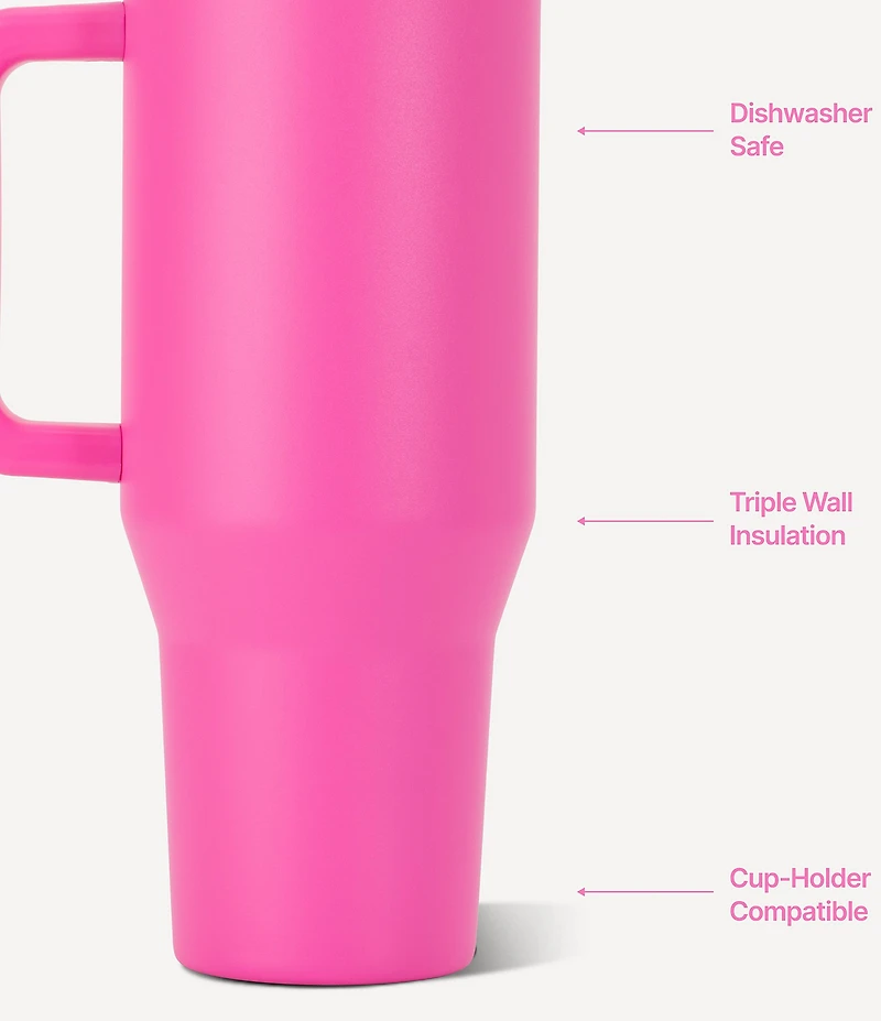 HYDROJUG Flip Straw Traveler, 40oz