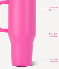 HYDROJUG Flip Straw Traveler, 40oz