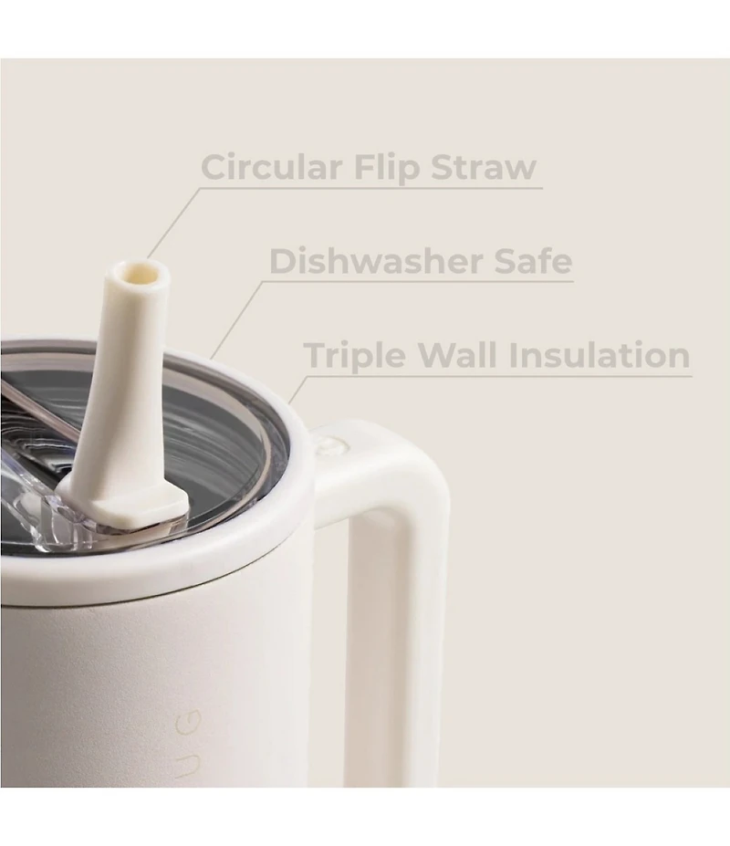 HYDROJUG Flip Straw Traveler, 40oz