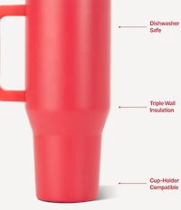 HYDROJUG Flip Straw Traveler, 40oz