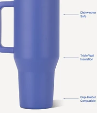 HYDROJUG Flip Straw Traveler, 40oz