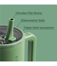 HYDROJUG Flip Straw Traveler, 40oz