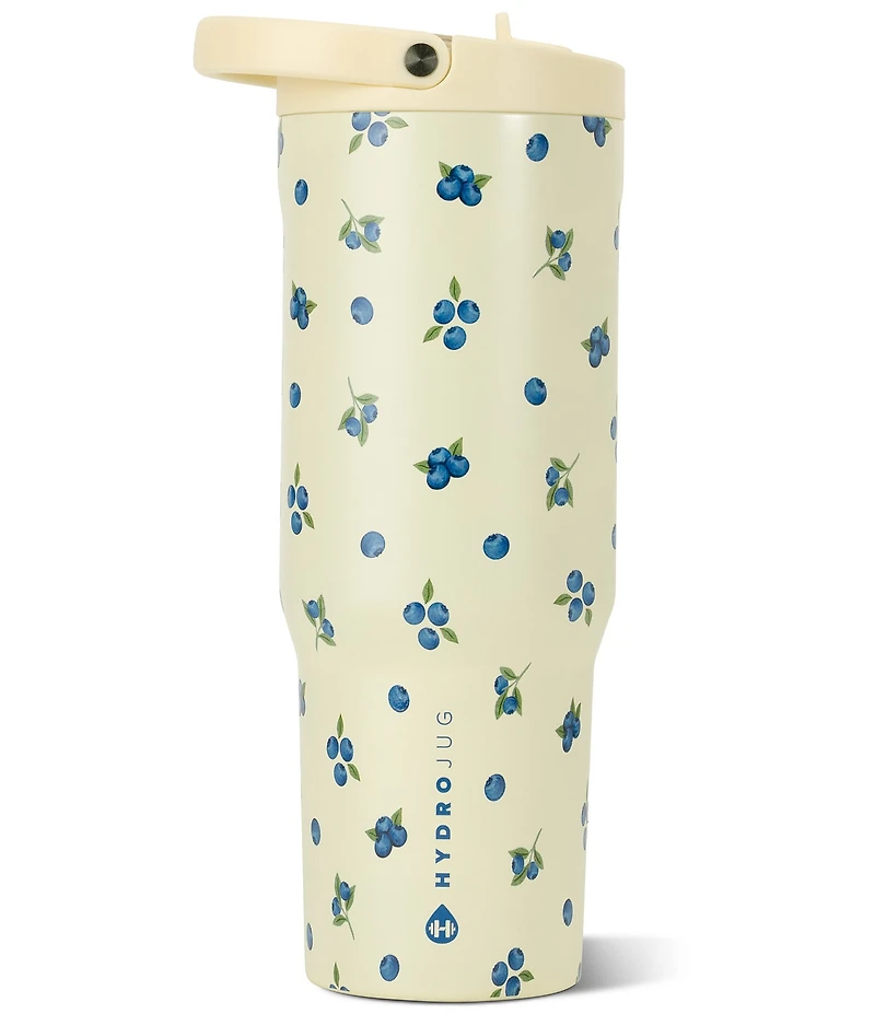 HYDROJUG Freshly Picked Flip Straw Sport Bottle, 32-oz
