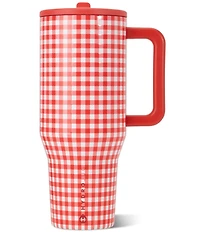 HYDROJUG Summer Picnic Flip Straw Traveler, 40oz
