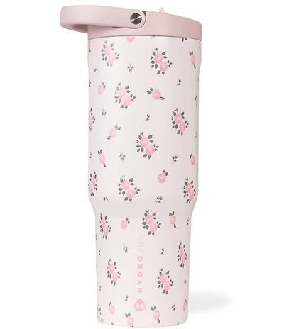 HYDROJUG Wildrose Flip Straw Sport Bottle, 32-oz