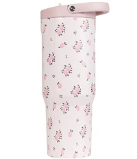 HYDROJUG Wildrose Flip Straw Sport Bottle, 32-oz