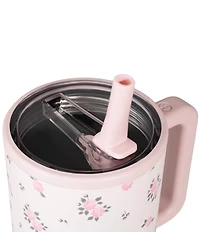 HYDROJUG Wildrose Flip Straw Traveler, 40oz