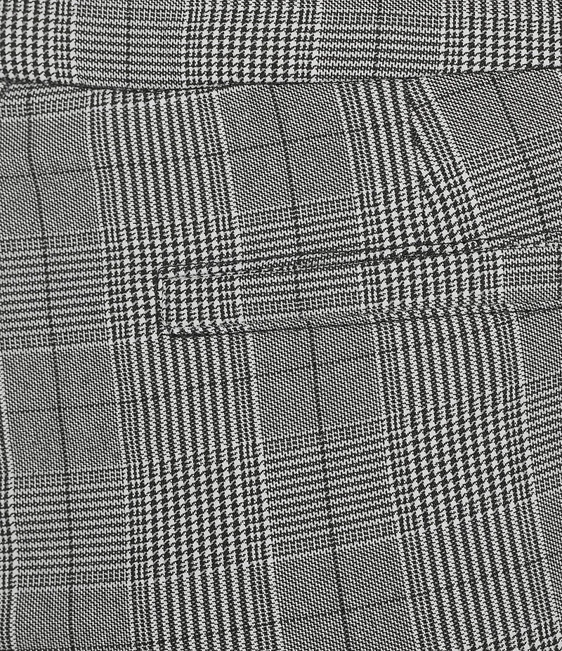 I.N. San Francisco Plaid Mid Rise Skinny Pull On Pants