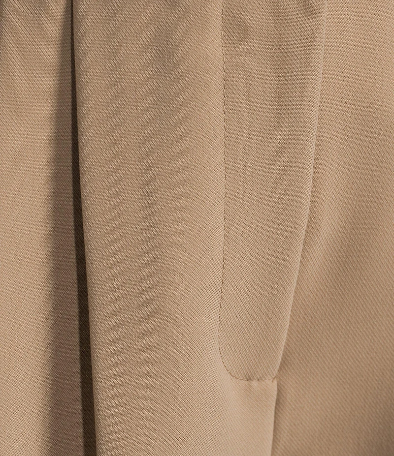 I.N San Francisco Pleated Mid Rise Wide Leg Tailored Twill Pants