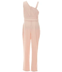 I.N. Girl Big Girls Sleeveless On-Shoulder Jumpsuit