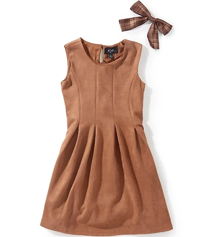 I.N. Girl Big Girls Sleeveless Fit-And-Flare Dress