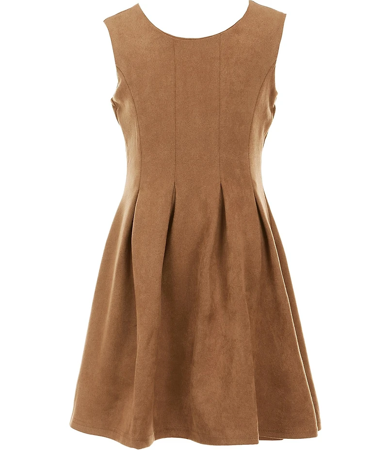 I.N. Girl Big Girls Sleeveless Fit-And-Flare Dress