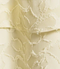 I.N. San Francisco Burnout Floral Jacquard Off The Shoulder V-Neck Tiered Ruffle Dress