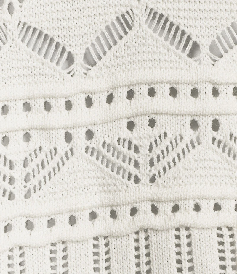I.N. San Francisco Crochet Sweater Tank Top