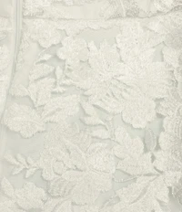 I.N. San Francisco Embroidered Sweetheart Neck Spaghetti Strap Fit & Flare Triple Tiered Dress