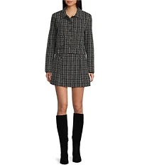 I.N. San Francisco Faux Pocket Pull-On Mini Skirt