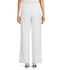 I.N. San Francisco Flat Front Pocketed Straight Leg Coordinating Pants