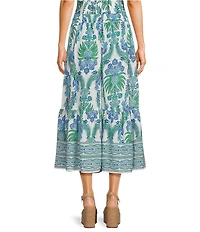 I.N. San Francisco Floral Printed Maxi Skirt